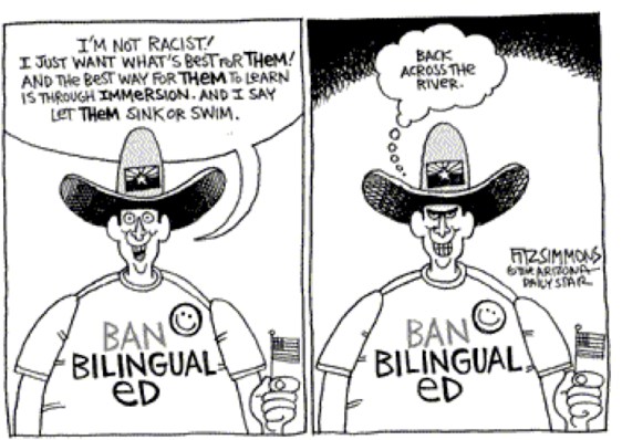 Ban bilingual education
